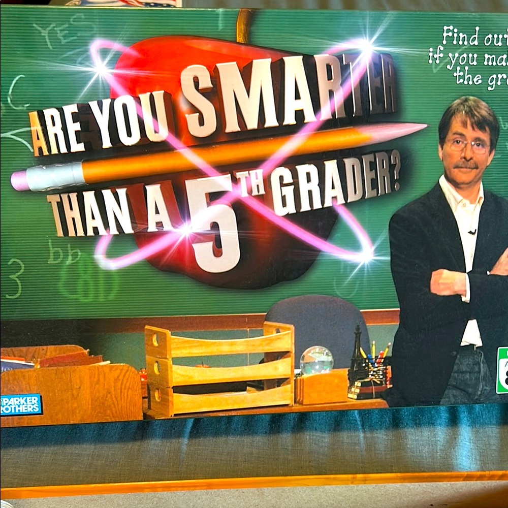 Are You Smarter Than a 5th Grader Board Game